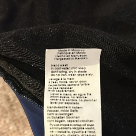 Gottex Profile Enchantment Bandeau Swimdress Size 8 Resort Vacation Swim Beach - Picture 12 of 13